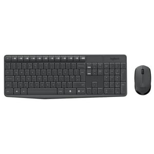 Logitech - Kit Teclado Y Mouse Inalambrico Usb Negro Mk235