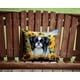 thumbnail image 2 of Cojín In Sunflowers Japanese Chin, 2 of 6