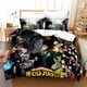 thumbnail image 2 of My hero Academy Anime Gift Quilt Duvet Cover Set Kids Bedspread 3-Piece Bedding Set, 2 of 5