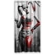 thumbnail image 1 of Cortina de ducha Joker Harley Quinn, juego de cortina de baño con ganchos, tamaño 36 x 72 pulgadas, 1 of 3