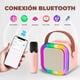 thumbnail image 3 of Mini Parlante Karaoke Bluetooth Con Microfono Portatil Rosado, 3 of 5
