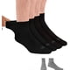 thumbnail image 1 of Calcetines para diabéticos Doctor's Choice para hombre, color negro, 10-13, 1 of 6