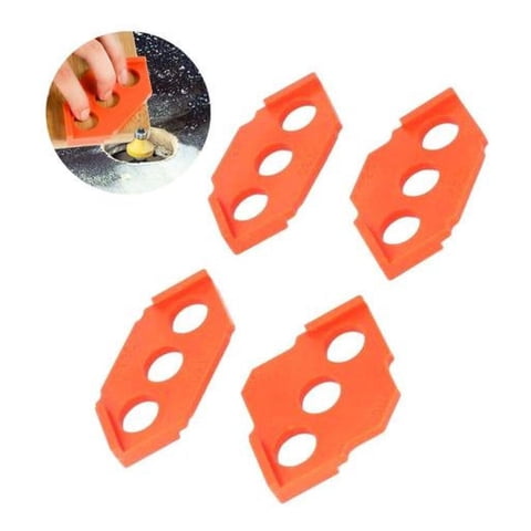 Genérica - 4 Guía Plantillas Esquina Corte Oblicuo Madera Router