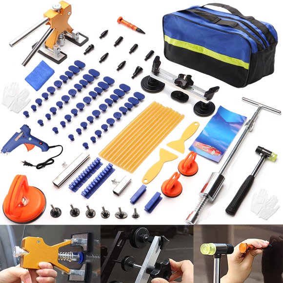Kit de extracción de abolladuras Jerbor 97 piezas - Reparación sin pintura