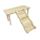thumbnail image 3 of Plataforma De Madera Para Hámster Con Escalera, Juguete Para Escalar Para Ratas, Ardillas Enanas, Mesa M Y Escalera L, 3 of 5