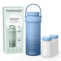 Momcozy Enfriador Portátil Leche Materna 650Ml 24H Azul