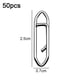 thumbnail image 2 of Clips de pesca, clips rápidos de acero inoxidable para pesca, señuelos de cambio rápido, 2 of 6