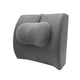 thumbnail image 2 of Cojín Trasero Inferior para Respaldo de Coche, Cómodas Correas Ajustables, Cojín de Espuma Viscoelástica, Cojín Trasero de Cintura para Sillón Reclina gris oscuro, 2 of 5