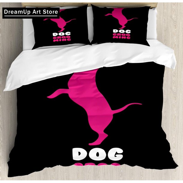 x1067 Bed SheetsCute Chihuahua Dog Duvet Cover Set,Girl Chihuahua Fashion Glasses Ribbons Puppy,Bedding Sets Twin Size 3-Piece Bedding Set (1 Duvet Cover + 2 Pillow Shams) nj1067