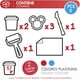 thumbnail image 4 of Set De Masas Con Accesorios Moldeables Juego Niños Mickey 3d, 4 of 8