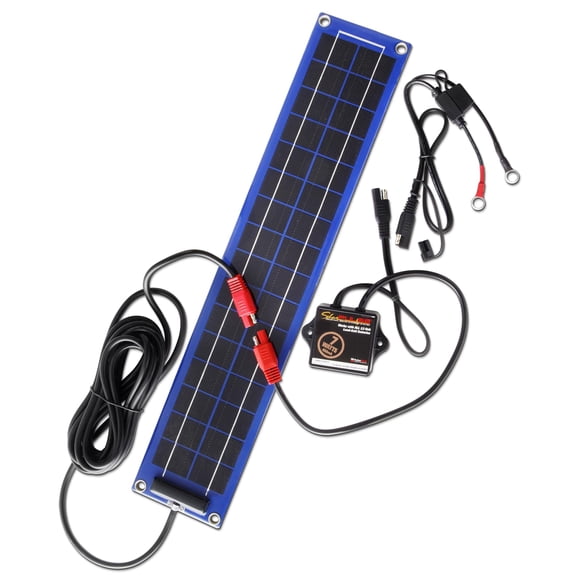 Cargador Solar de Batería PulseTech SP-7 7W Delgado Azul
