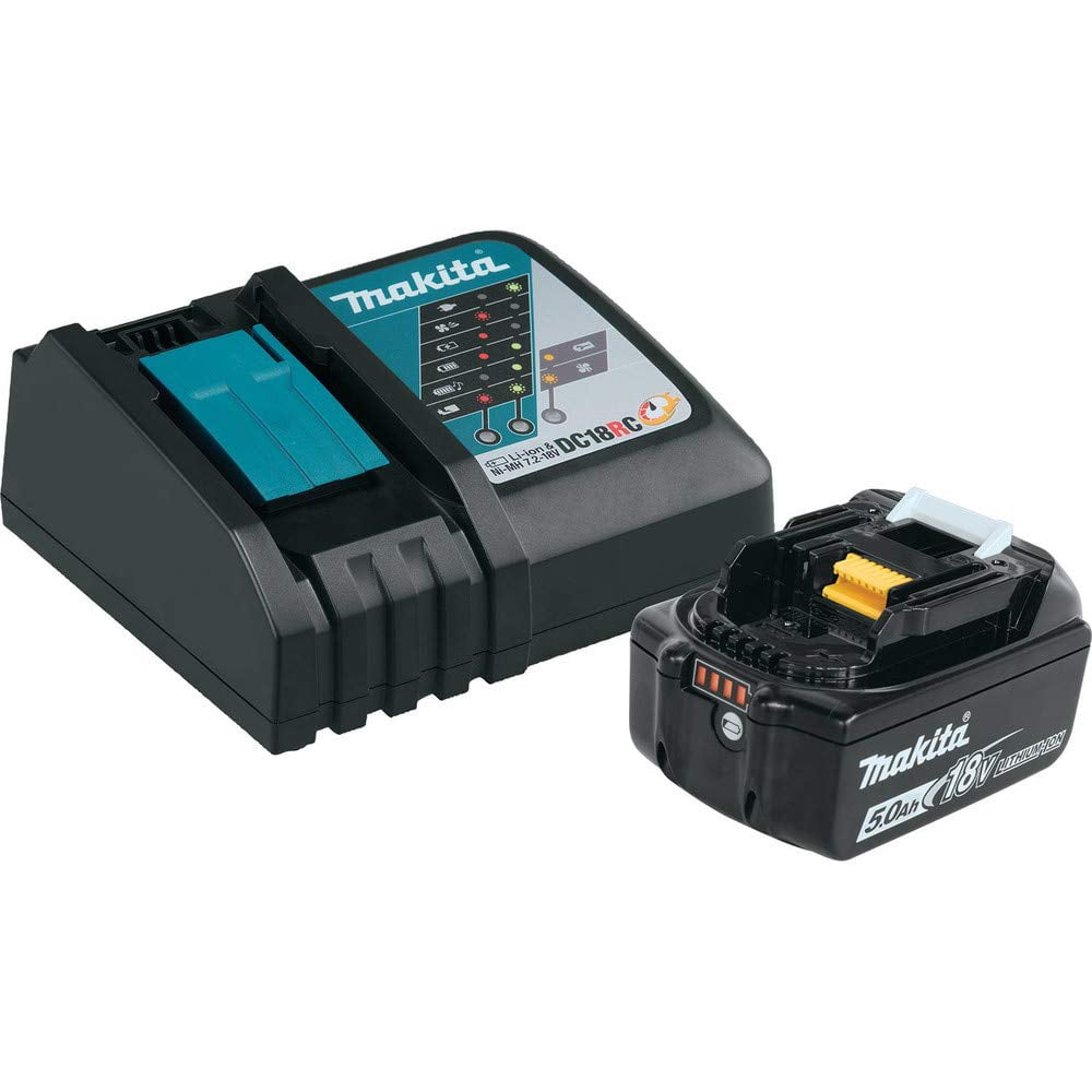 Paquete De Inicio De Batería Y Cargador Makita Bl1850bdc1 18v