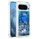 thumbnail image 2 of Funda Para Google Pixel 9/9 Pro Con Brillo Líquido, Protección Completa Y Soporte De Anillo Giratorio, 2 of 4
