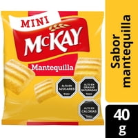 Galleta Mini Mantequilla 40 G Mckay
