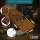 thumbnail image 2 of Funda enrollable para cuchillos ELIZO Leather Professional Chef, 2 of 7