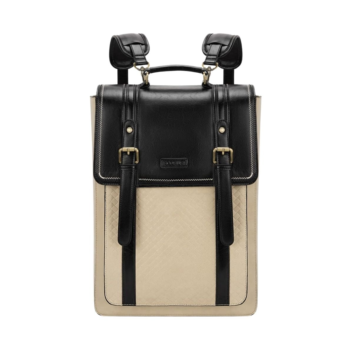 Ecosusi Mochila Dolce Con Efecto Tejido Para Notebook 15.6" - Negro