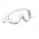 thumbnail image 1 of Gafas De Natación Con Tapón Para Los Oídos Gafas De Natación Profesionales De Marco Grande Para Ni?os Blanco, 1 of 5