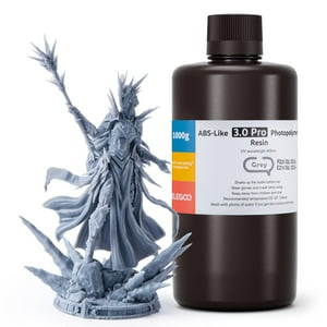 Resina Para Impresión 3D Elegoo Abs Like Resin 3.0 Pro 1000G Gris