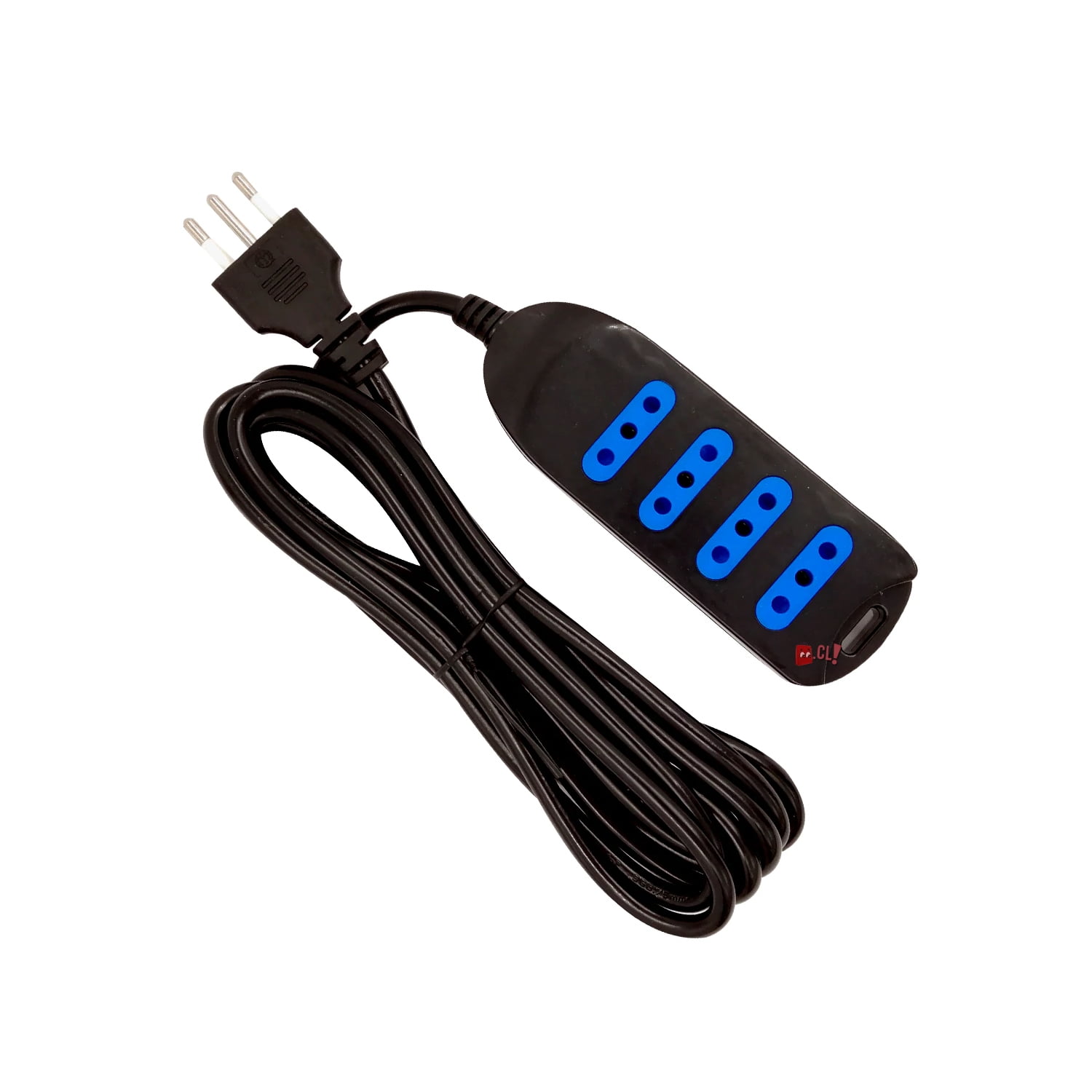 Dblue - Alargador Eléctrico 3mts Certificado Negro - Ps