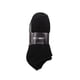 thumbnail image 2 of Calcetines Steve Madden Legwear, básicos, lisos, cortes bajos, negros, 2 of 4