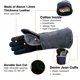 thumbnail image 4 of Guantes de soldadura WZQH 14 pulgadas 932 °F resistentes al calor M negro-gris, 4 of 5