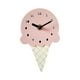 thumbnail image 3 of Mini Reloj De Pared Helado Hogar Reloj Colgante De Madera Para Decoración De Pared Del Hogar Rosa, 3 of 5