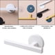 thumbnail image 3 of Toallero autoadhesivo de acero inoxidable para pared, resistente a la corrosión, para baño y cocina., 3 of 8