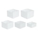 thumbnail image 5 of 5 Piezas De Elevadores De Buffet Con Forma De Cubo, Elevadores Anidados Para Bodas, Fiestas De Cumpleaños, 5 of 5
