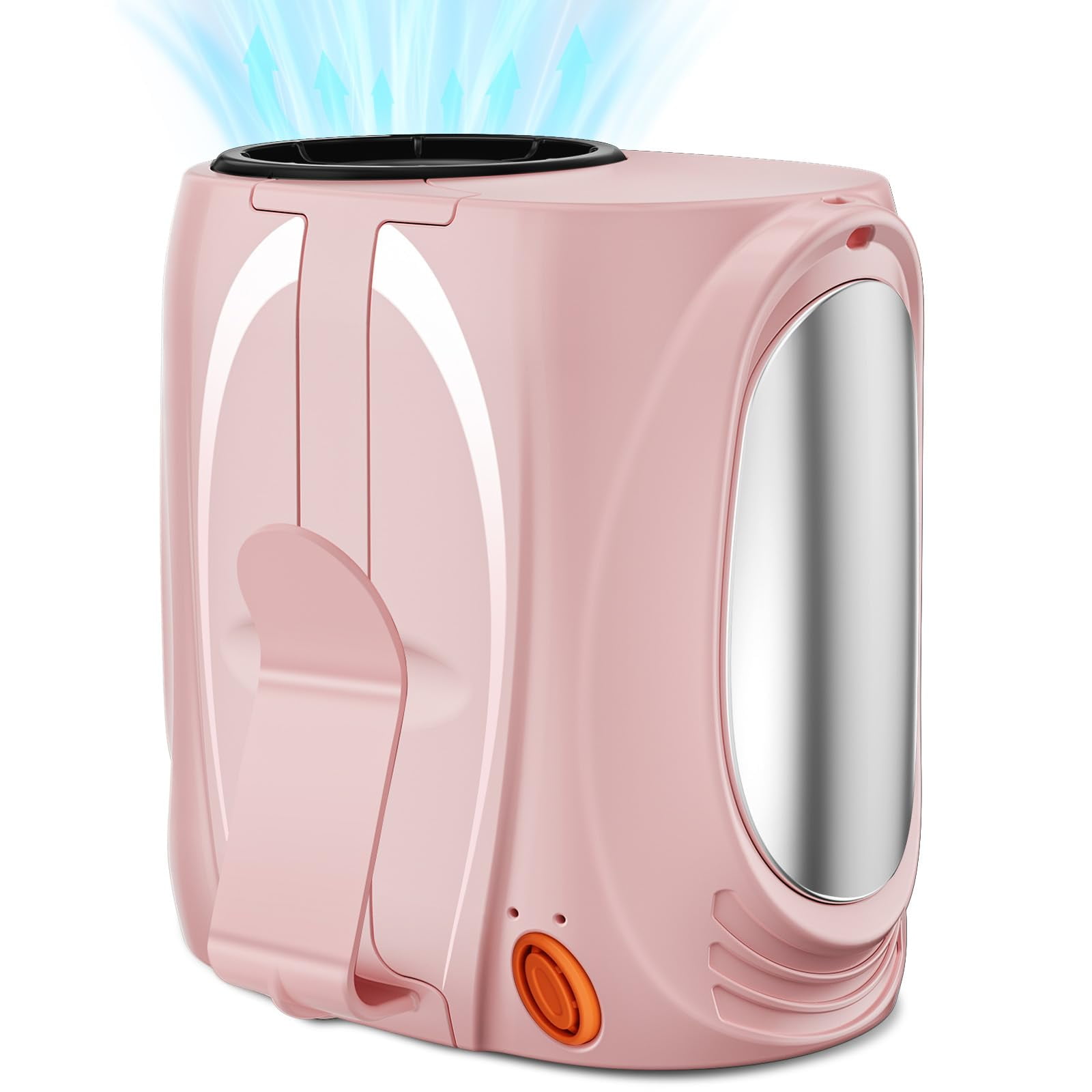 Tedajo - Ventilador De Cintura Portátil Ai 6 Velocidades 16000 Rpm 40 H Rosa