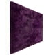 thumbnail image 2 of Alfombra Textura Peluda 200x240 Color Morado 2, 2 of 4