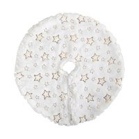 Bothyi - Falda De Árbol De Navidad Para Decoración Del Hogar, Fiesta De Navidad, Exterior, Interior, Estrella Dorada