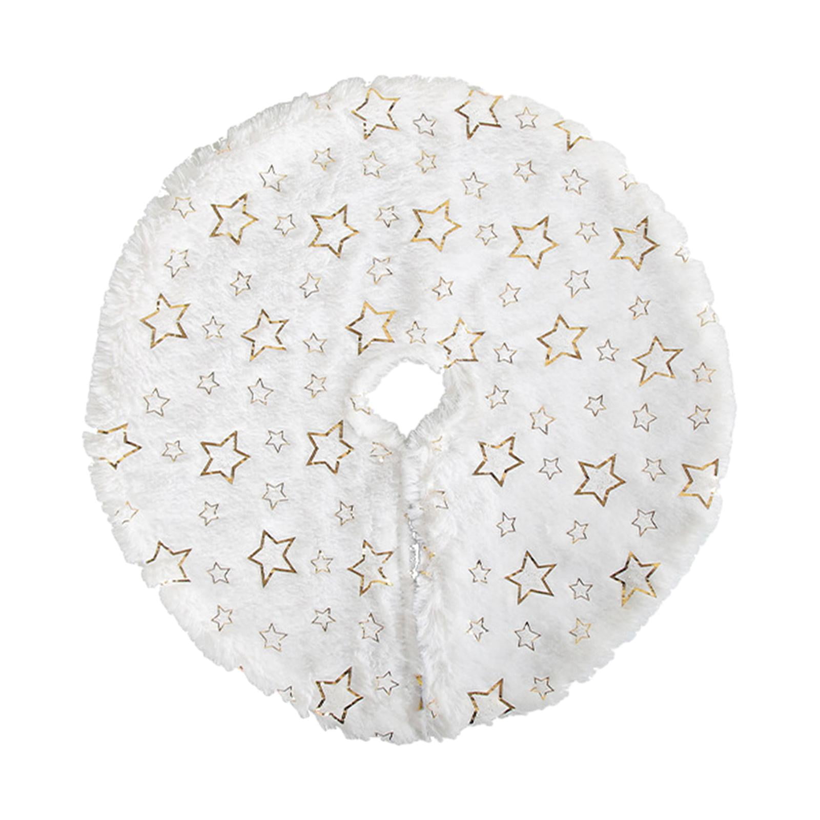 Bothyi - Falda De Árbol De Navidad Para Decoración Del Hogar, Fiesta De Navidad, Exterior, Interior, Estrella Dorada