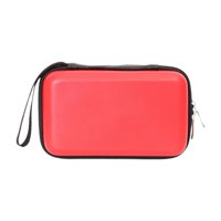 Bothyi - Estuche Rígido Para Dispositivos De Viaje, Estuche Para Auriculares, Cargador Portátil, Cable Usb, Teléfono, Color Rojo