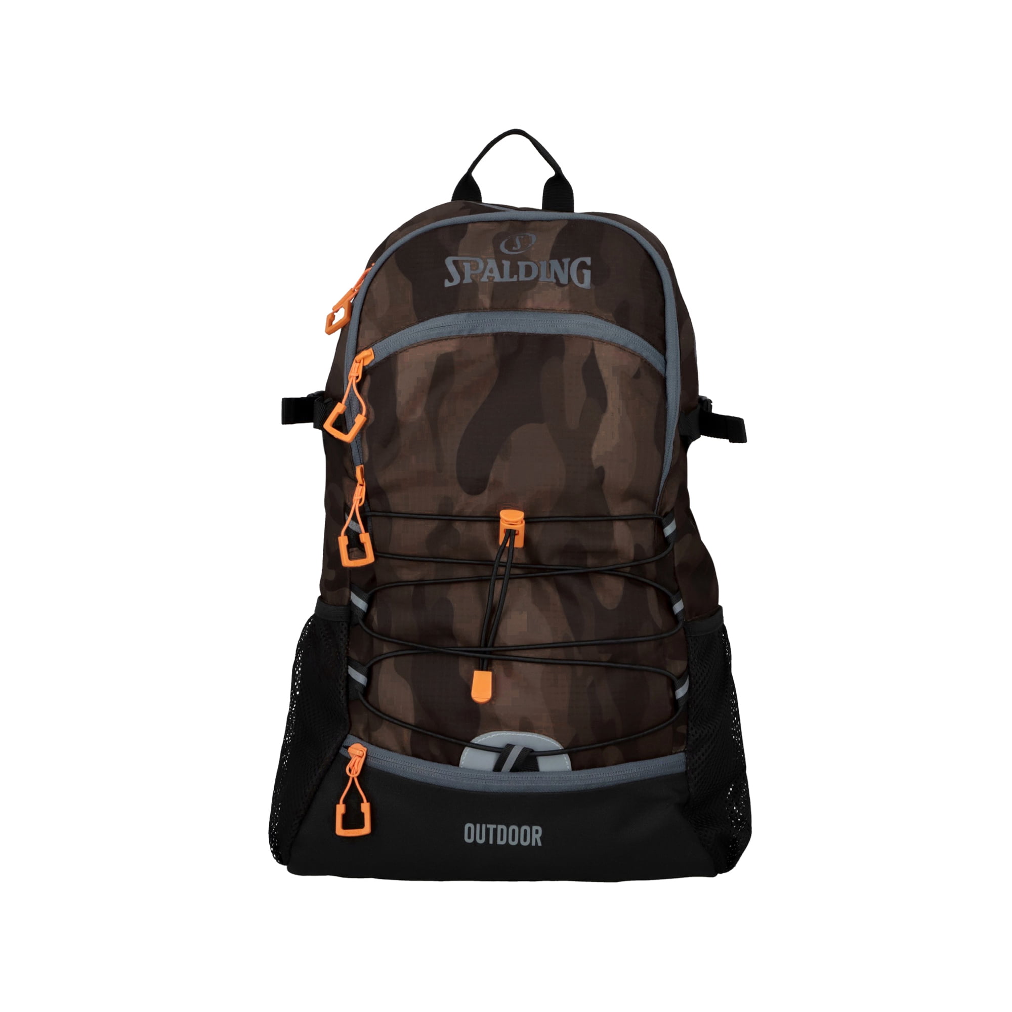 Spalding - Mochila Outdoor 4 Bolsillos Brown Camo