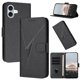 thumbnail image 1 of Funda Cartera Fibra de Carbono para iPhone 16 Plus con Soporte y Cierre Magnético Negro, 1 of 6