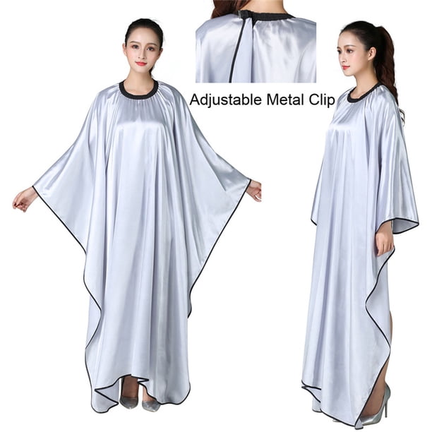 Salon Professional Hair Styling Cape Adult Silk Hair Treatments Hair Cutting Coloring Waterproof Barber Hairdressing cape Apron