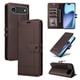 thumbnail image 1 of Premium Wallet Case for iPhone 17 Air with Card Slots & Kickstand, Flip Cover Brown, 1 of 6