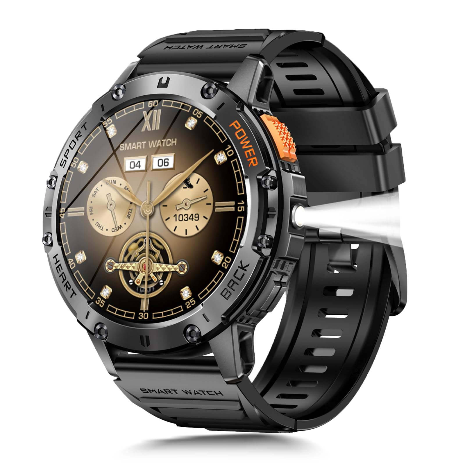 Reloj Inteligente Tiwain Military Amoled De 1.43 Pulgadas Con Más De 170 Modos Deportivos
