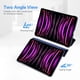 thumbnail image 5 of Smart Case ProCase para iPad Pro 12.9 de 6.ª, 5.ª, 4.ª y 3.ª generación, color azul marino, 5 of 9