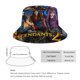 thumbnail image 2 of Descendientes Sombrero bucket para adultos, gorra de protección solar, sombrero de pescador plegable para viajes al aire libre, pesca y actividades de verano, 2 of 6