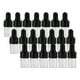 thumbnail image 4 of 20 Unidades De Botellas Cuentagotas De Vidrio Vacías, Contenedores Para Aceites Perfumados, Líquidos, Negro, 1ml, 4 of 5