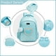 thumbnail image 3 of Meetbelify School Backpacks for Elementary Primary Girls with Lunch Bag and Pencil Case, 3 of 3