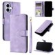 thumbnail image 2 of Funda Cartera para iPhone 16 Tapa con Ranuras, Soporte y Correa Morado, 2 of 5