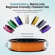 thumbnail image 5 of Filamento PLA+ para impresora 3D, 1,75 mm, 16 unidades, 4 kg, multicolor, 5 of 6