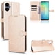 thumbnail image 1 of Funda Cartera Lunares Samsung Galaxy A06 5G con Tarjetero, Correa y Soporte Oro, 1 of 6