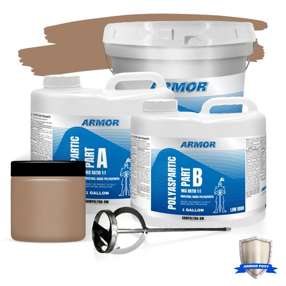 Recubrimiento ArmorPoxy Poliaspártico 3,8 L Caqui