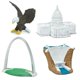 thumbnail image 4 of Toy Figures Safari Ltd., EE. UU., Super Toob, lugares emblemáticos estadounidenses, 4 of 6
