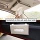 thumbnail image 3 of Servilleta Carstuus para pañuelos de coche con visera solar, piel beige, 3 of 6