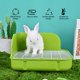 thumbnail image 5 of Inodoro con forma de conejo RUBYHOME de plástico para animales pequeños, 5 of 8