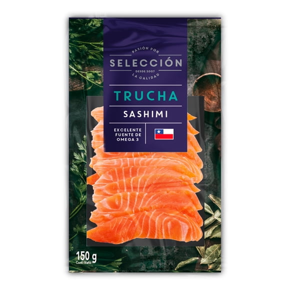 Sashimi de Trucha Congelada, 150 g
